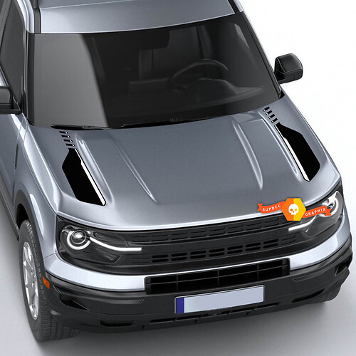 Hood Decal for Ford Bronco Sport First Edition Decals Stickers 2 colors
