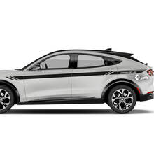 Pair Ford Mustang MACH-E MACH E Front Fender Top Line Stripes Side Door Decal vinyl stickers 2