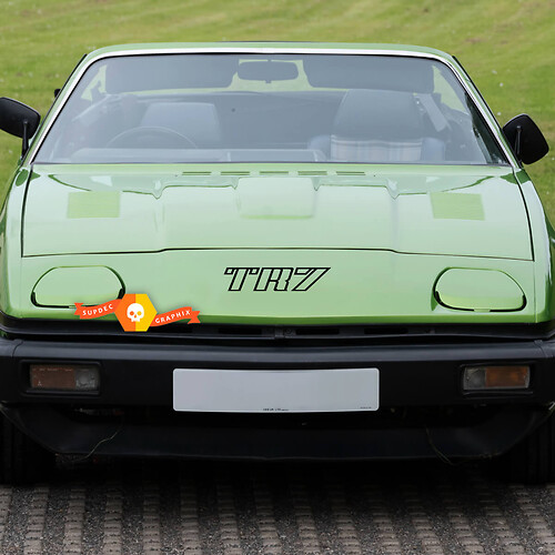 Hood Triumph Tr7 Vinyl Stickers Decals Stripes Stickers Decals