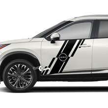 Pair Nissan Rogue Side Door Rear Fender Sticker Decal Vinyl Graphic
 3
