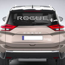 Nissan Rogue Logo Window Vinyl Decal Sticker Graphic 4