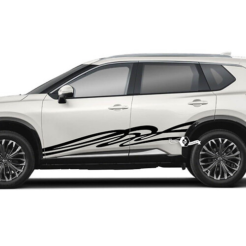 Nissan Rogue Spirit Side Doors Vinyl Decal Sticker Graphic