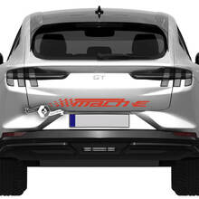 Rear Checkered Stripe Decal for Ford Mustang MACH-E MACH E Vinyl Sticker 9
