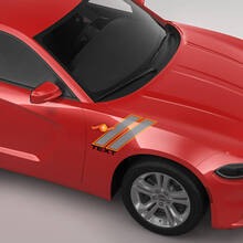 Dodge Charger Fender Hash Stripes Vinyl Stickers Decals 3