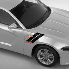 Dodge Charger Fender Hash Stripes Vinyl Stickers Decals 6