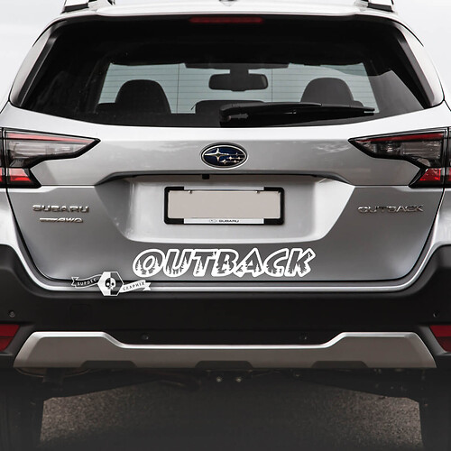 Rear Forest Vinyl Sticker Decal Graphic fit Suba Outback