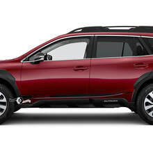 Side Rocker Panel Vinyl Sticker Decal Graphic decal 2 fit Suba Outback 2