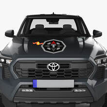 Toyota Tacoma Trailhunter 2024 Hood Logo Decal Sticker 4