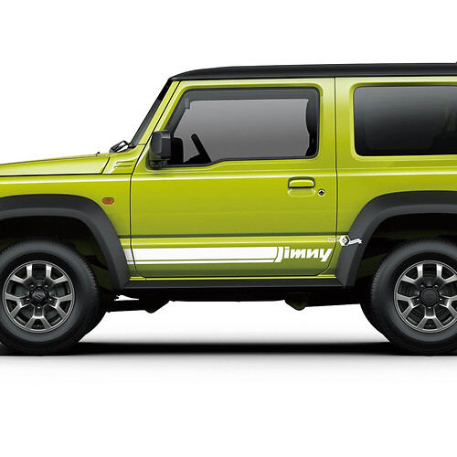 Suzuki JIMNY Rocker Panel Side Stripes decal sticker graphics 2