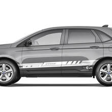 2x Side Ford Edge ଦ୍ଵାର Vinyl Racing Stripes body decal vinyl graphics sticker 3
 2