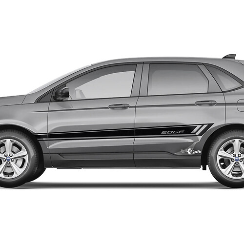 Ford Edge Doors Vinyl Racing Stripes body decal vinyl graphics sticker