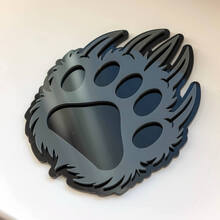 Bear Paw Claw Custom 3D Badge Fender Badges Emblem 7