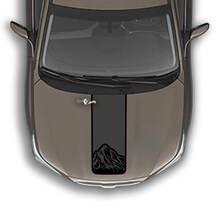 Hood Stripe Mountains Vinyl Decal Graphics Sticker fit to Suba Outback 2