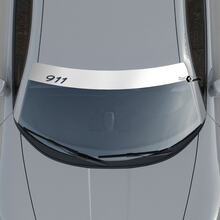 Porsche 911 ପର୍ଚ୍ଚ୍ Windshield with Background Stripes Kit Decal Sticker
 2
