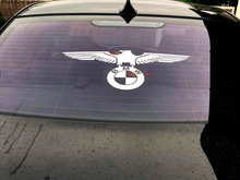 BMW Eagle German car rear window vinyl stickers decals for M3 M5 M6 e36 all 2