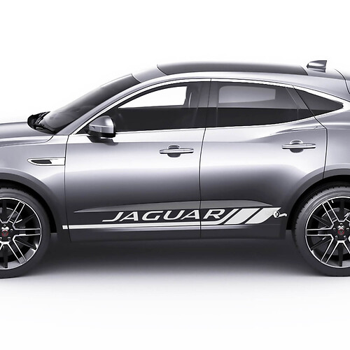 Jaguar E-Pace Side Doors Stripes Graphics decal Logo sticker