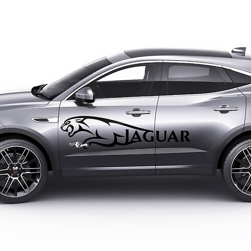 Jaguar E-Pace Side Logo Jaguar Doors Graphics decal Logo sticker