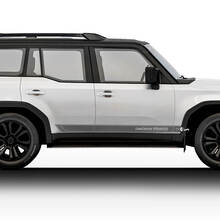 2024 Toyota Land Cruiser Prado အောက်ဆုံးအောင်အောင် Stickers Decals Vinyl Stripe Graphic Stickers Decals Kit
 2