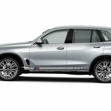 Accents M Logo Stripes for BMW G05 Side Doors Vinyl Decal Sticker 2