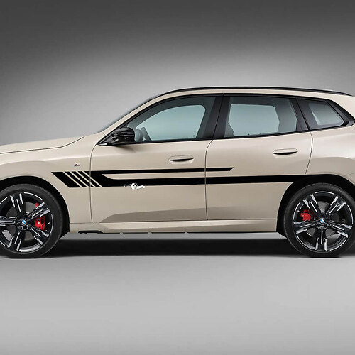 Side Doors Stripes BMW X3 G01 F25 Vinyl Decal Sticker
