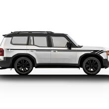 Toyota Land Cruiser Doors Stripes Stickers Decals Vinyl Graphic Stickers Decals Kit 3