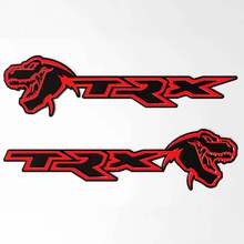 TRX 3D Badge Black vs Red Fender Badge Emblem 2 2