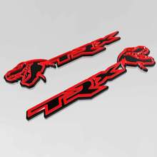 TRX 3D Badge Black vs Red Fender Badge Emblem 2 3