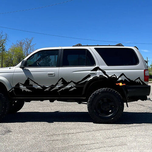 2x ພູມຄົນສະຫນາມສະຫນາມ 4Runner ສະຫນາມຂອງອາການສະຫນາມສະຫນາມສະຫນາມສະຫນາມສະຫນາມສະຫນາມ TRD
