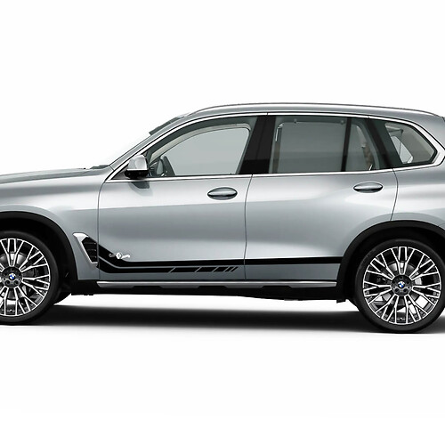 Custom Side Stripe Sticker Decal Kit for BMW X5 G05 Vinyl Graphics