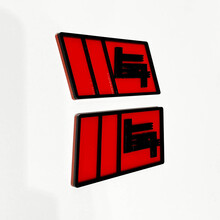 TEQ 3D Badge - Custom Fender Badges Emblem for Toyota
 4