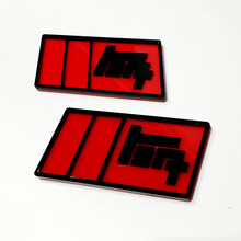 TEQ 3D Badge - Custom Fender Badges Emblem for Toyota
 5