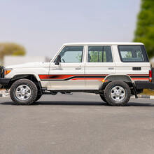 Retro Side Stripes Sticker Decal Kit for Toyota Land Cruiser GRJ76 - Custom Vinyl Graphics 2 2