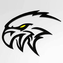 SRT Trackhawk with Yellow Eye 3D Badge - Custom Fender Emblem for Jeep Grand Cherokee Trackhawk 2