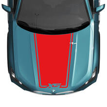 BMW X5 G05 ହୁଡ୍ ରାପ୍ ଏକସେଣ୍ଟ୍ ସେଣ୍ଟ୍ରାଲ୍ ଡେକାଲ୍ - ଭିନିଲ୍ ଗ୍ରାଫିକ୍ସ ଷ୍ଟିକର୍‌ଗୁଡ଼ିକ‌ 
 3