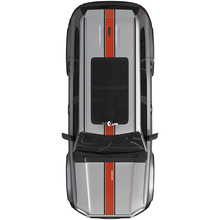 Toyota Land Cruiser Prado Hood and Roof Stripes Rally Decals Sticker - Vinyl Graphic Kit 3