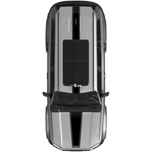 Toyota Land Cruiser Prado Hood and Roof Stripes Rally Decals Sticker - Vinyl Graphic Kit 2 3