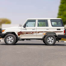 Retro Side Classic Stripes Sticker Decal Kit for Toyota Land Cruiser GRJ76 - Custom Vinyl Graphics 2