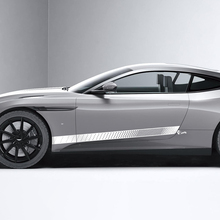 Side Aston Martin DB11 Honeycomb Side Doors Vinyl Decals Stickers 2 2