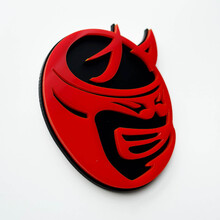 Custom 3D Badge Drag Bee Demon Dodge Charger Challenger logo Fender Badges Emblem 3