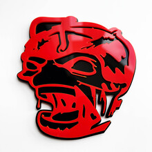 Zombie Bee Super Bee 3D Badge - Custom Fender Emblem for Cars, Trucks, and SUVs 3