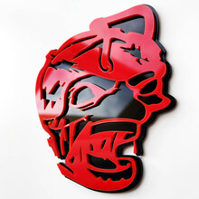 Zombie Bee Super Bee 3D Badge - Custom Fender Emblem for Cars, Trucks, and SUVs 4