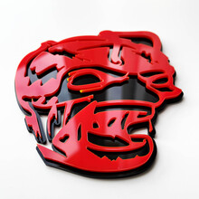 Zombie Bee Super Bee 3D Badge - Custom Fender Emblem for Cars, Trucks, and SUVs 5