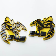 Hornet Bee 345 3D Badge - Custom Fender Badges Emblem for Cars & Trucks 4