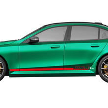 Side M5 Stripes Racing Decal Kit for BMW 5 Series G60 M5 G90 - SupDec Graphix Vinyl Stickers 2