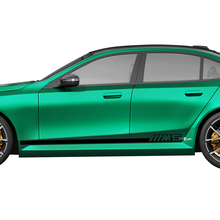 Side M5 Stripes Racing Decal Kit for BMW 5 Series G60 M5 G90 - SupDec Graphix Vinyl Stickers 3