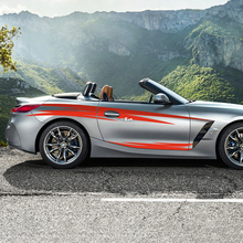 Side Accents Tribal Door Stripes Vinyl Decal Sticker fit to BMW Z4 2