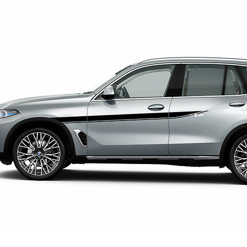 Accent Racing Side Stripe Decal Kit for BMW X5 G05