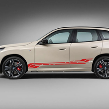 BMW X3 2024 Side Door Stripes Decal Kit - Custom Vinyl Graphics for G01 & F25 2