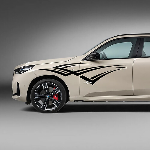 BMW X3 2024 ପାଖା ଦ୍ୱାର ଟ୍ରାଇବଲ୍ ଡିକାଲ୍ କିଟ୍ - G01 & F25 ପାଖା ପାଇଁ କଷ୍ଟମ୍ ଭିନ୍ୟଲ୍ ଗ୍ରାଫିକ୍ସ ସାଧାରଣ କରିବାରେ
