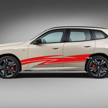 BMW X3 2024 Side Door Tribal Decal Kit - Custom Vinyl Graphics for G01 & F25 2 4